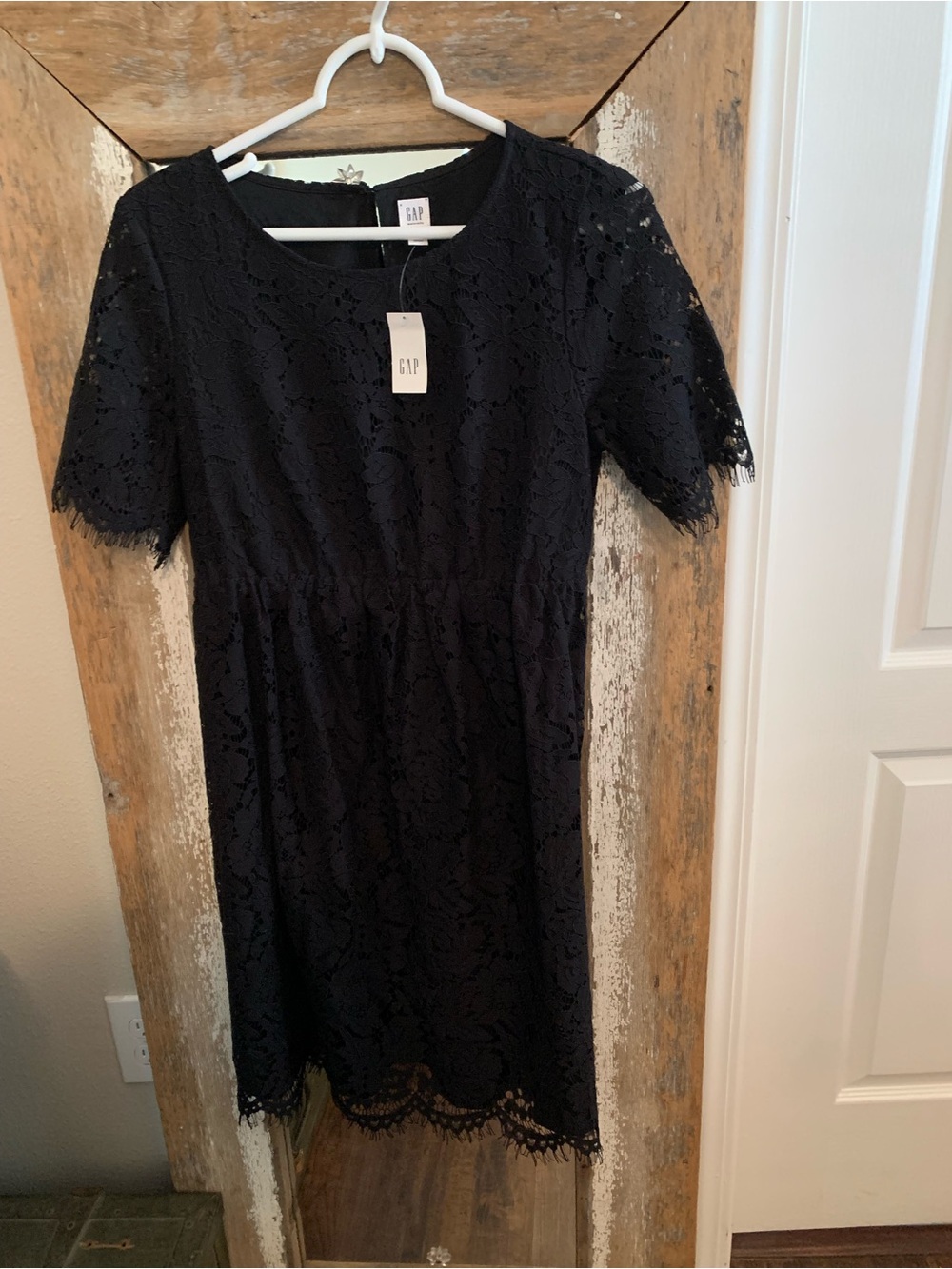 NWT GAP Maternity Black Dress size S